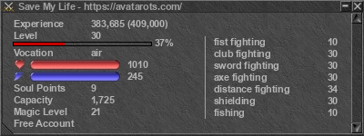 Signature for player Save My Life