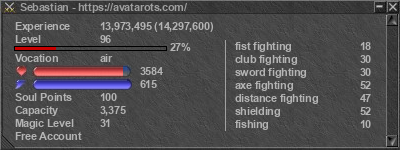 Signature for player Sebastian