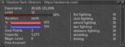 Signature for player Shadow Dark Obscure