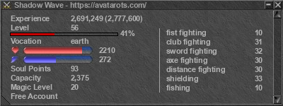 Signature for player Shadow Wave