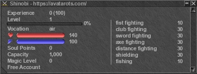 Signature for player Shinobi