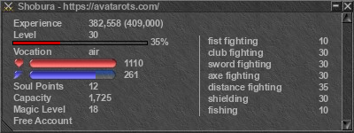 Signature for player Shobura