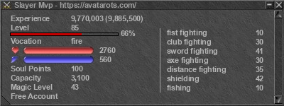 Signature for player Slayer Mvp