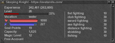 Signature for player Sleeping Knight