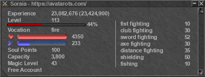 Signature for player Soraia