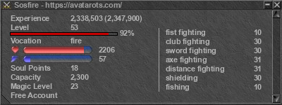 Signature for player Sosfire