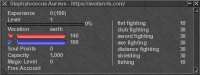 Signature for player Staphylococus Aureus