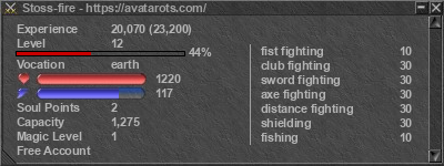 Signature for player Stoss-fire