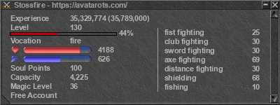 Signature for player Stossfire