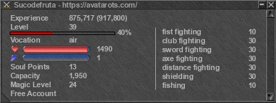 Signature for player Sucodefruta