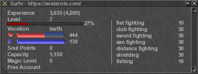 Signature for player Surfe