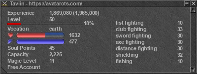 Signature for player Taviin