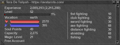 Signature for player Tera De Taliyah