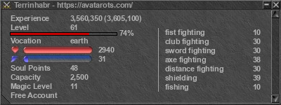 Signature for player Terrinhabr