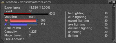 Signature for player Testada