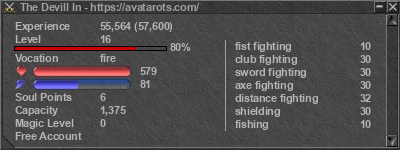 Signature for player The Devill In