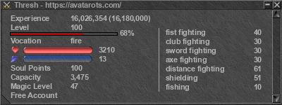 Signature for player Thresh