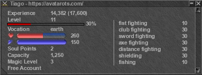 Signature for player Tiago