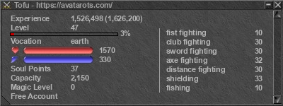 Signature for player Tofu