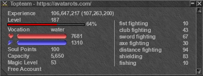 Signature for player Topteam