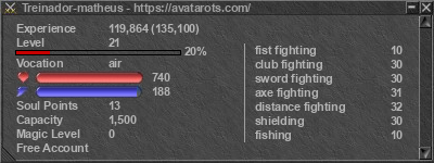 Signature for player Treinador-matheus