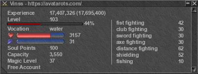 Signature for player Vinss