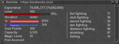 Signature for player Xerelete