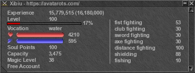 Signature for player Xibiu