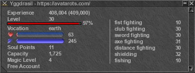 Signature for player Yggdrasil