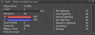 Signature for player Zach