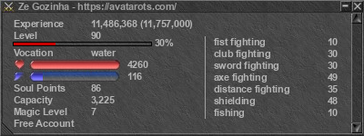 Signature for player Ze Gozinha