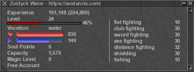 Signature for player Zoldyck Water